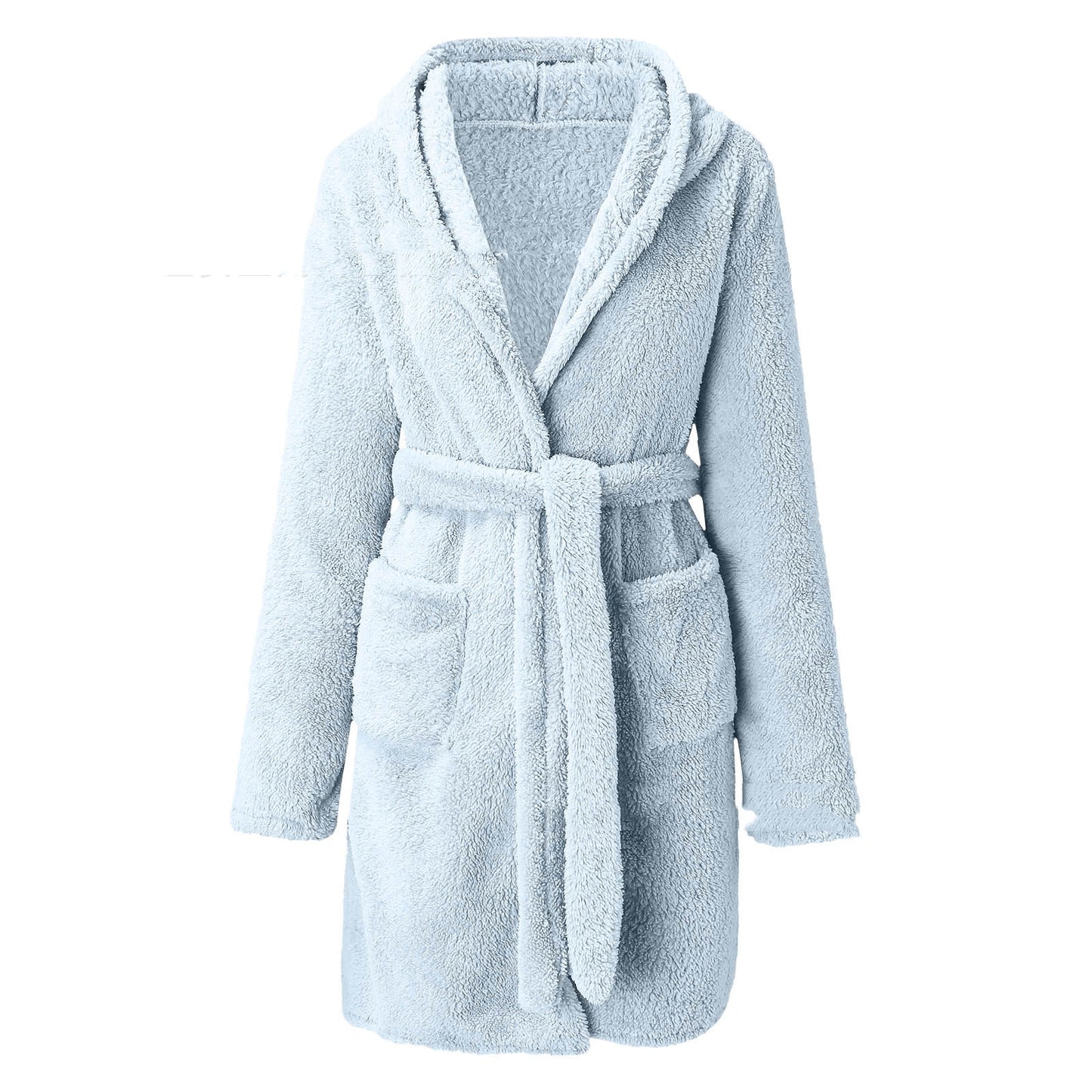 Chemise de nuit d'hiver en velours corail pour femme, pyjama canard amusant et mignon, épaisse et chaude, idéale pour le canapé et le salon.