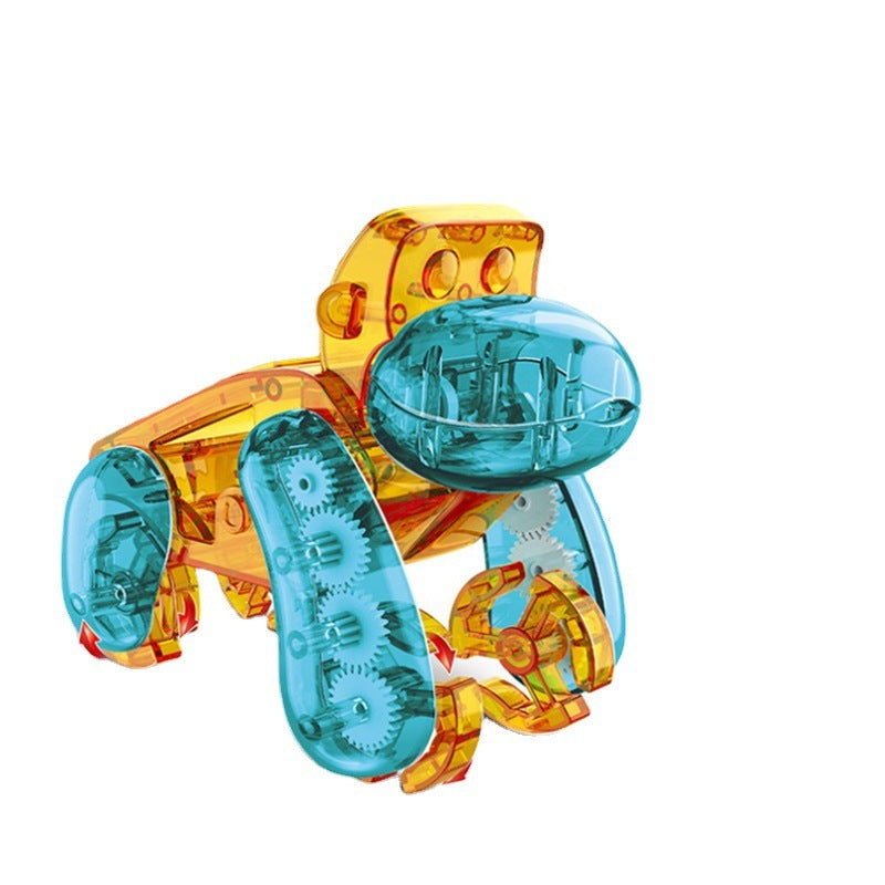 DIY Solar Robot Stem Technology Assembled, Invented Scientific Experiments, Smart Toys