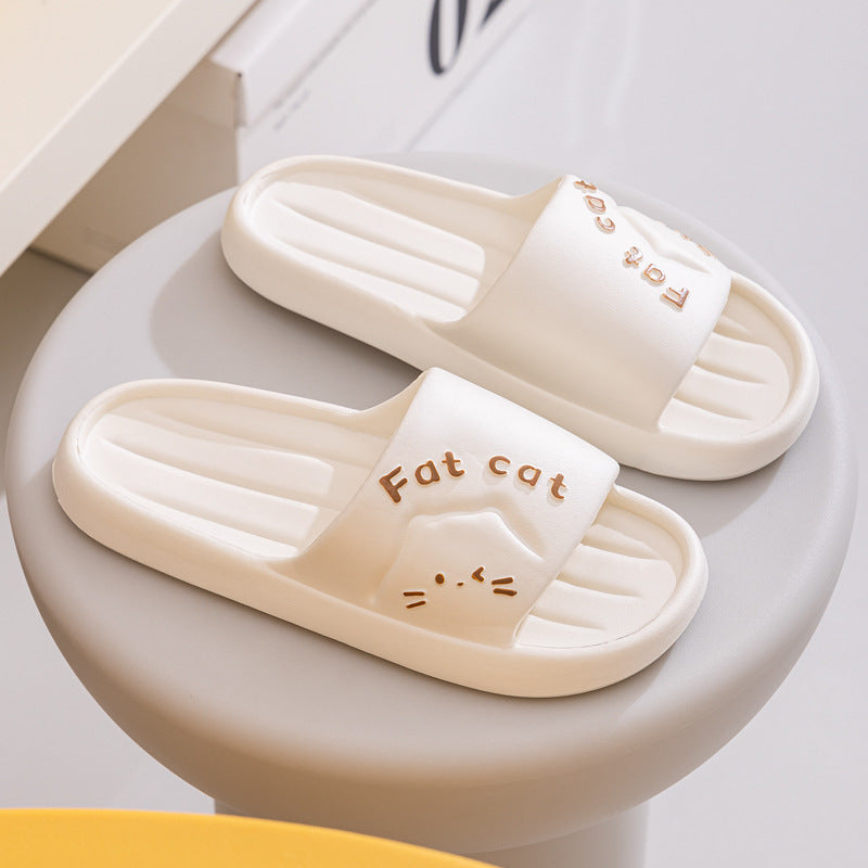 Cute Cartoon Wear-resistant Breathable EVA Home Slippers