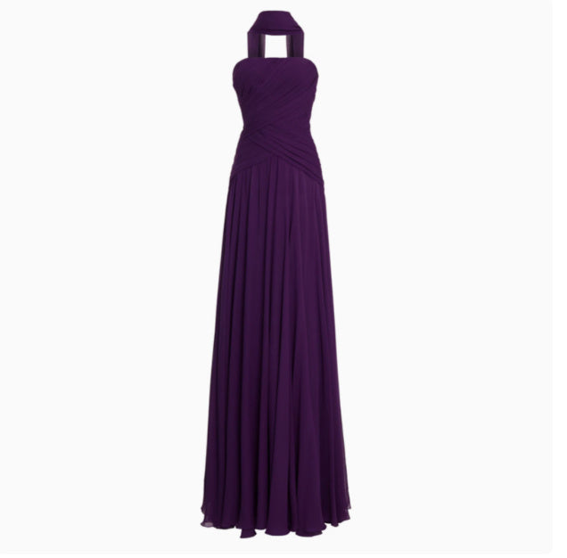 Elegant And Noble Annual Meeting Host Red Carpet Dress