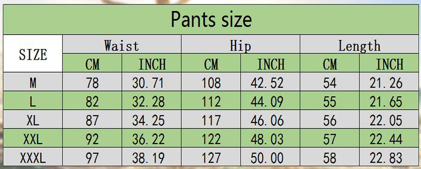 Men's Casual Cotton Linen Multi-pocket Workwear Shorts
