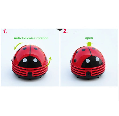Creative Mini Ladybug Desktop Vacuum Cleaner Mini Vacuum Cleaner Desktop Cleaner
