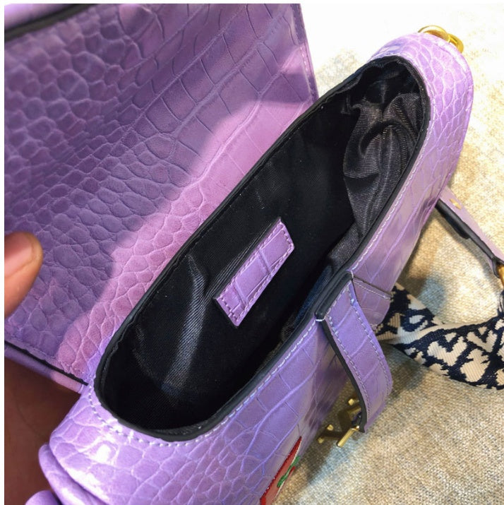 Embroidered Messenger Bag Shoulder Bag Women