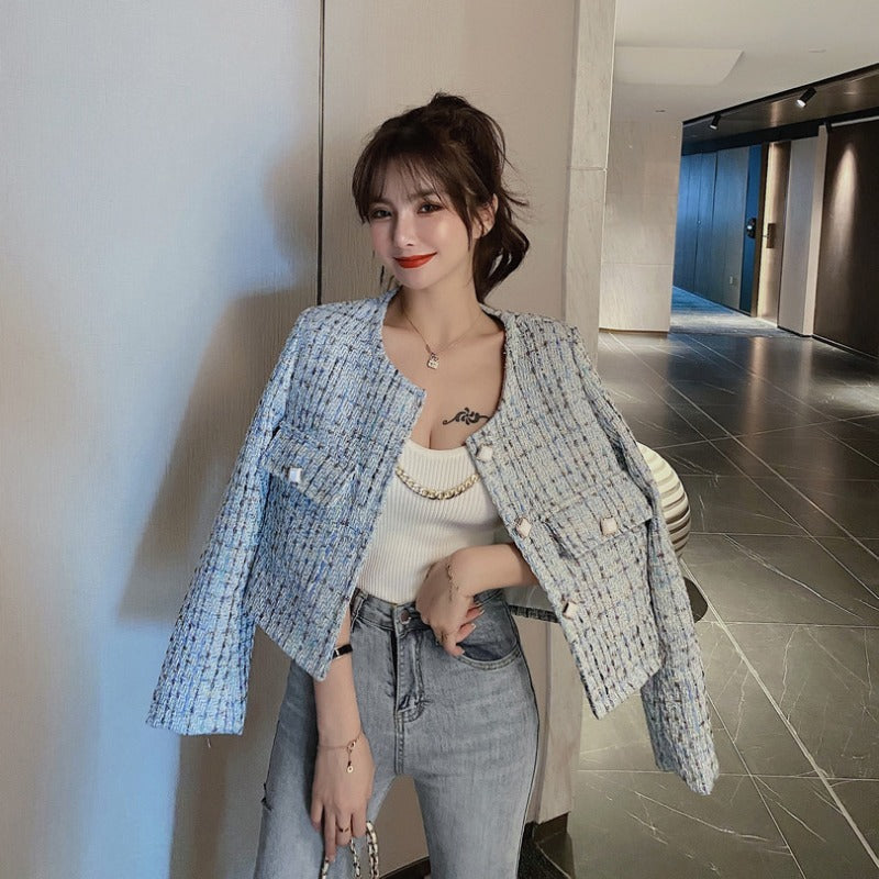 Women's Tweed Short Coat Jacket