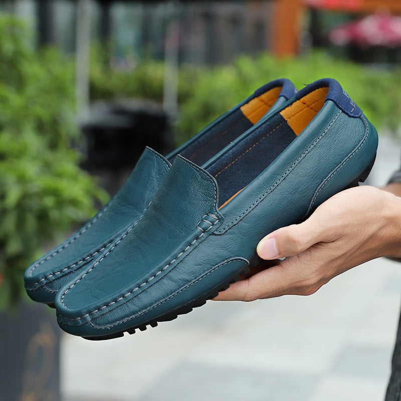 British Soft-Soled Breathable Casual Shoes Lazy Shoes
