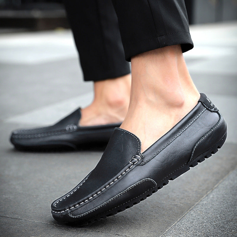 British Soft-Soled Breathable Casual Shoes Lazy Shoes