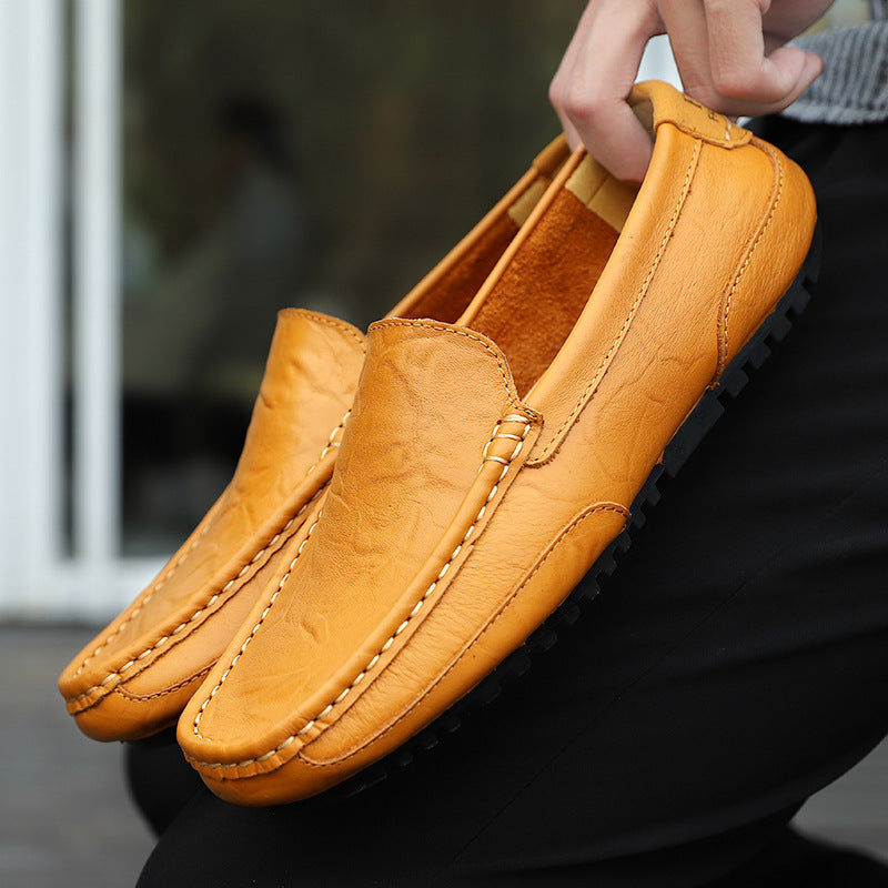 British Soft-Soled Breathable Casual Shoes Lazy Shoes