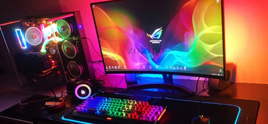 RGB Symphony LED Monitor Streamer Light Bar - 1m to 5m Sets