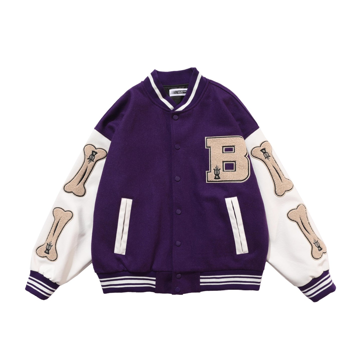 Embroidered Breasted Jacket Men's Baseball Uniform