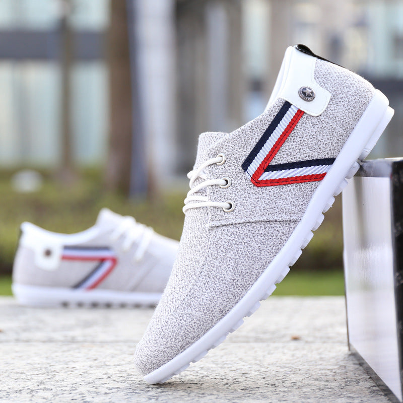 Men's Soft-Soled Canvas Shoes, Sports And Leisure