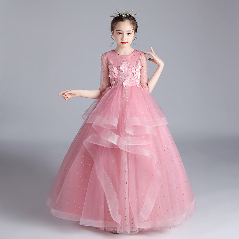 Robe d'enfant, robe de princesse, robe de soirée pour fille