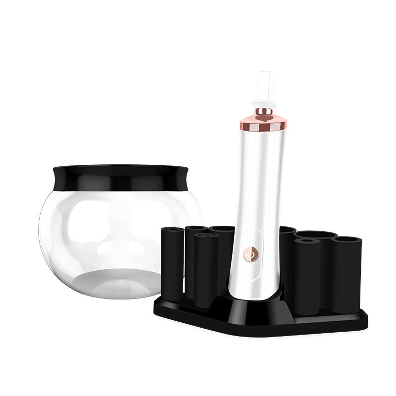 Outil de nettoyage automatique pour pinceaux de maquillage électrique