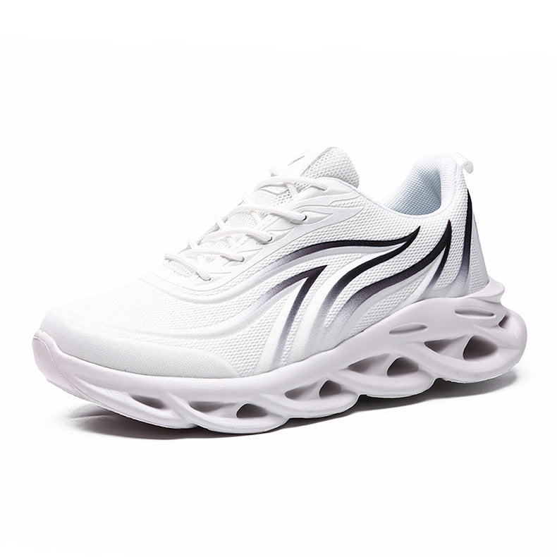 Men's Running Sneakers Breathable Mesh Flywoven Blade Sports Shoes
