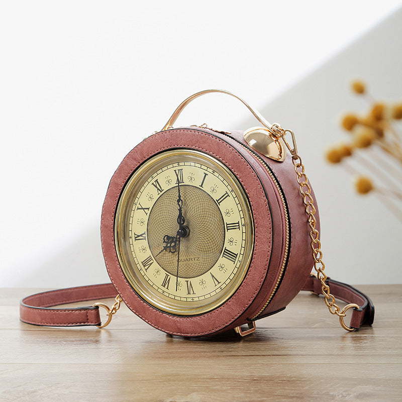Chain Small Round Clock Shape