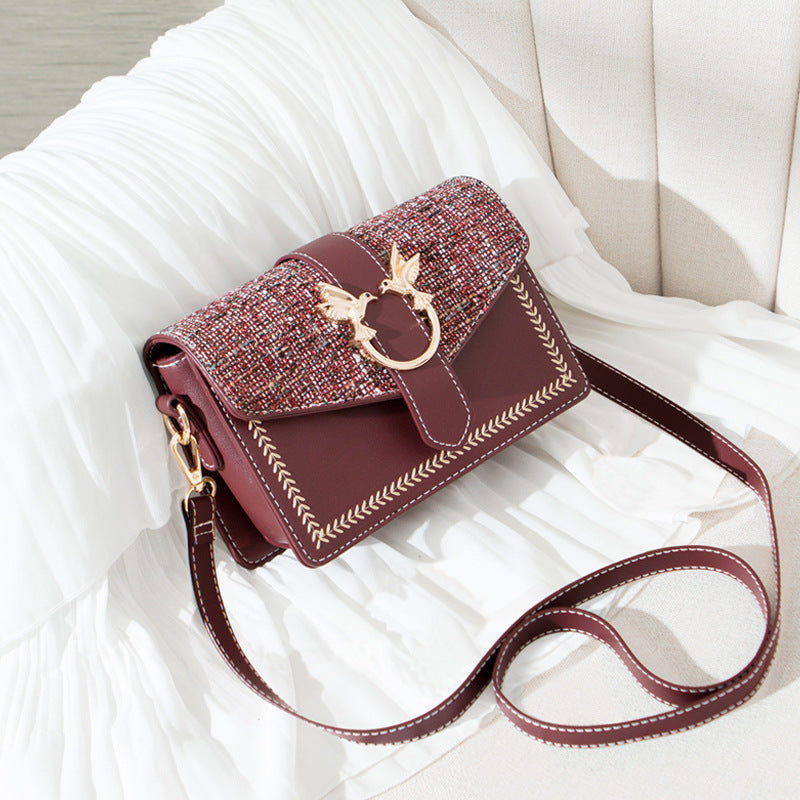 All-match Autumn And Winter Bag, Shoulder Bag, Shoulder Oblique Texture, Fashionable Small Ck