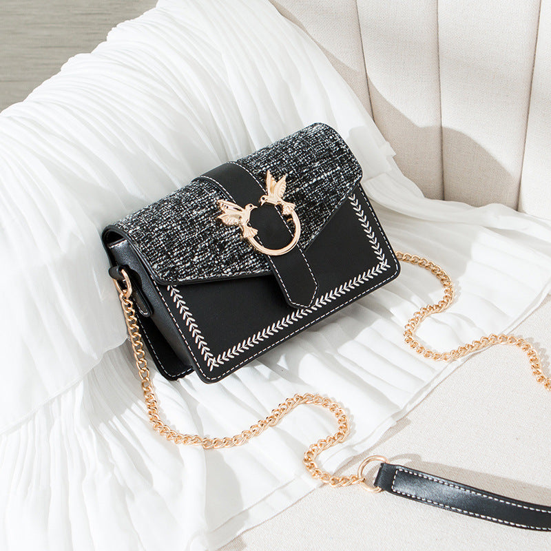 All-match Autumn And Winter Bag, Shoulder Bag, Shoulder Oblique Texture, Fashionable Small Ck