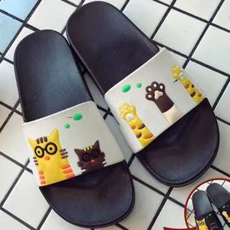 Wear Flat Bathroom Sandals Outside In The Summer