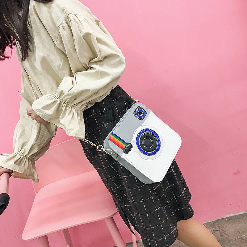 Camera bag fashion shoulder diagonal bag