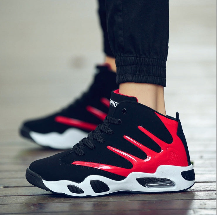 Air Cushion Basketball Shoes Wear-resistant Sneakers For Men