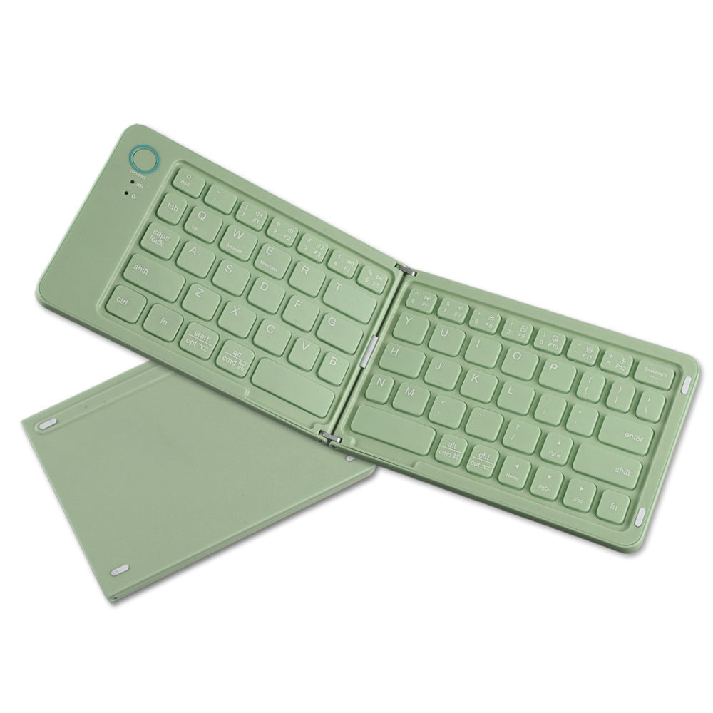 Wireless Bluetooth Mini Portable Double Folding Keyboard for Notebook, Computer & Cellphone