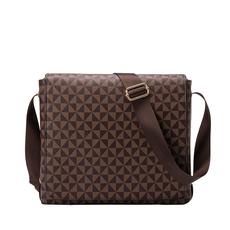 European And American Fashion Men's Flap Shoulder Bag