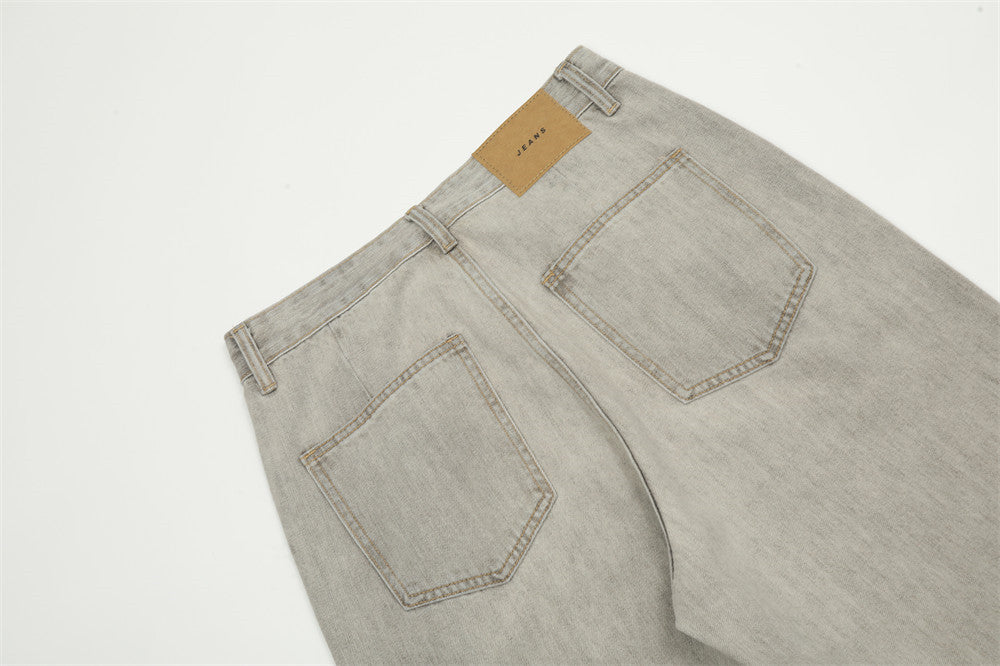 Men's Hand-painted Graffiti Ripped Jeans