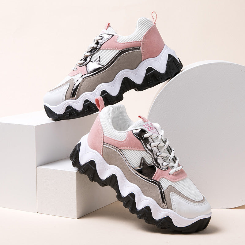 Comfortable soft bottom daddy shoes