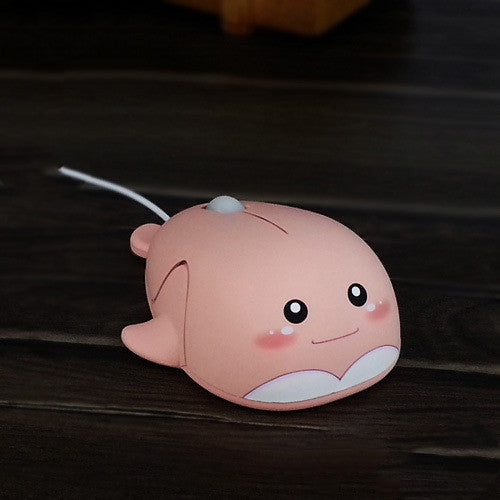 Female mouse wired mute laptop desktop computer