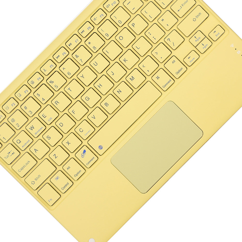 Colorful Magnetic Wireless Bluetooth Keyboard 24.5x18cm Rechargeable Battery