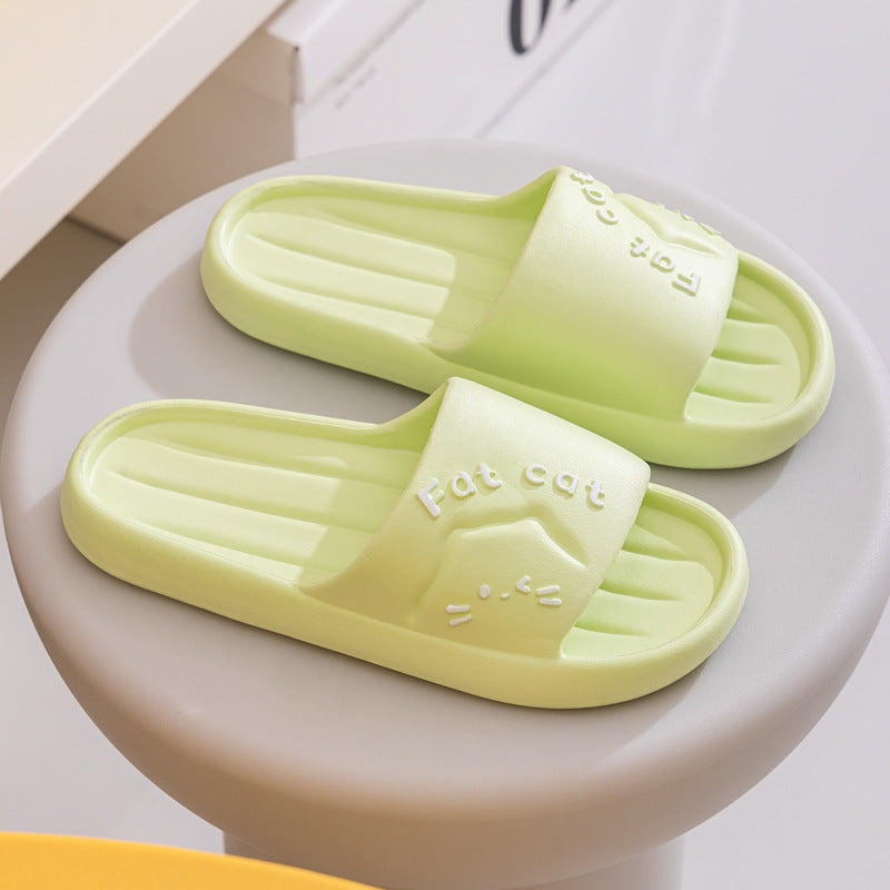 Cute Cartoon Wear-resistant Breathable EVA Home Slippers