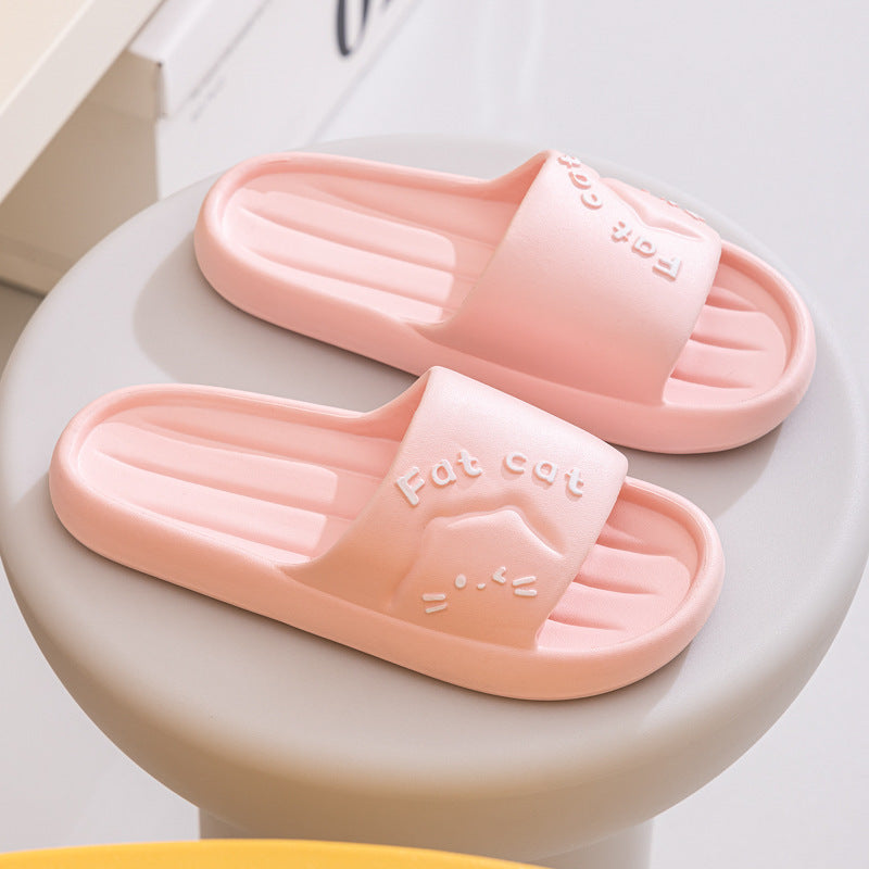 Cute Cartoon Wear-resistant Breathable EVA Home Slippers