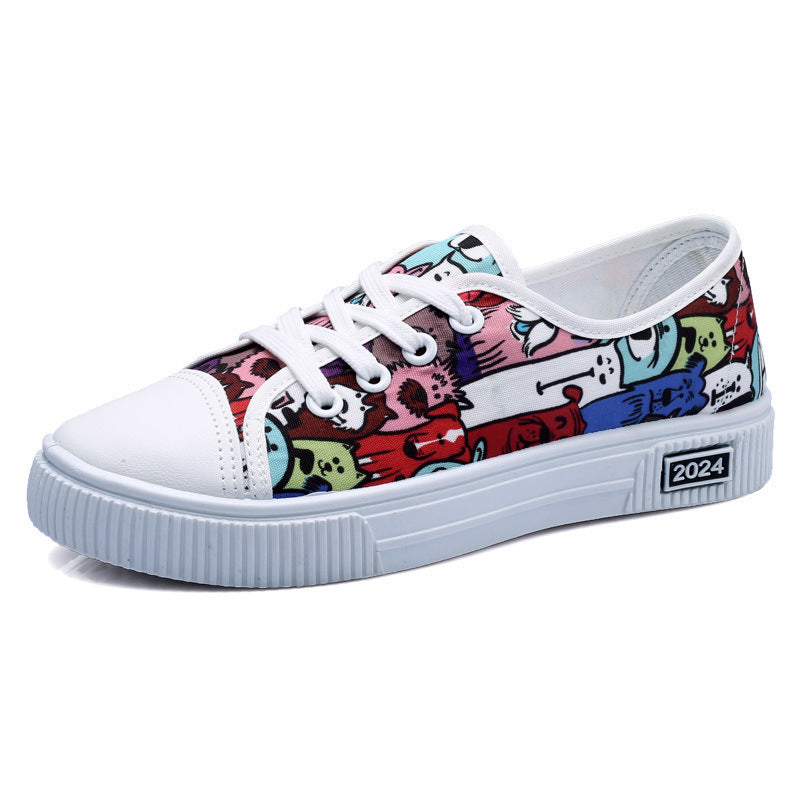 White Shoes Style Soft Bottom Non-slip Breathable