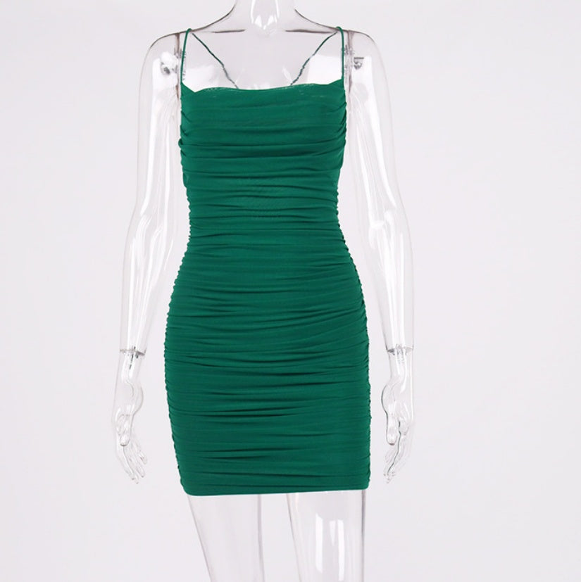 Women's Halter Crossbody Skirt