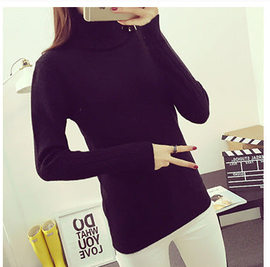 Twist Pullover Thick Slim Slimming Sweater