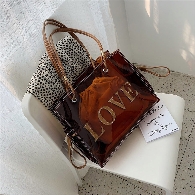 All-match Large-capacity Transparent Tote Bag