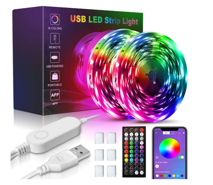 RGB Lamp With Self Adhesive TV Atmosphere USB