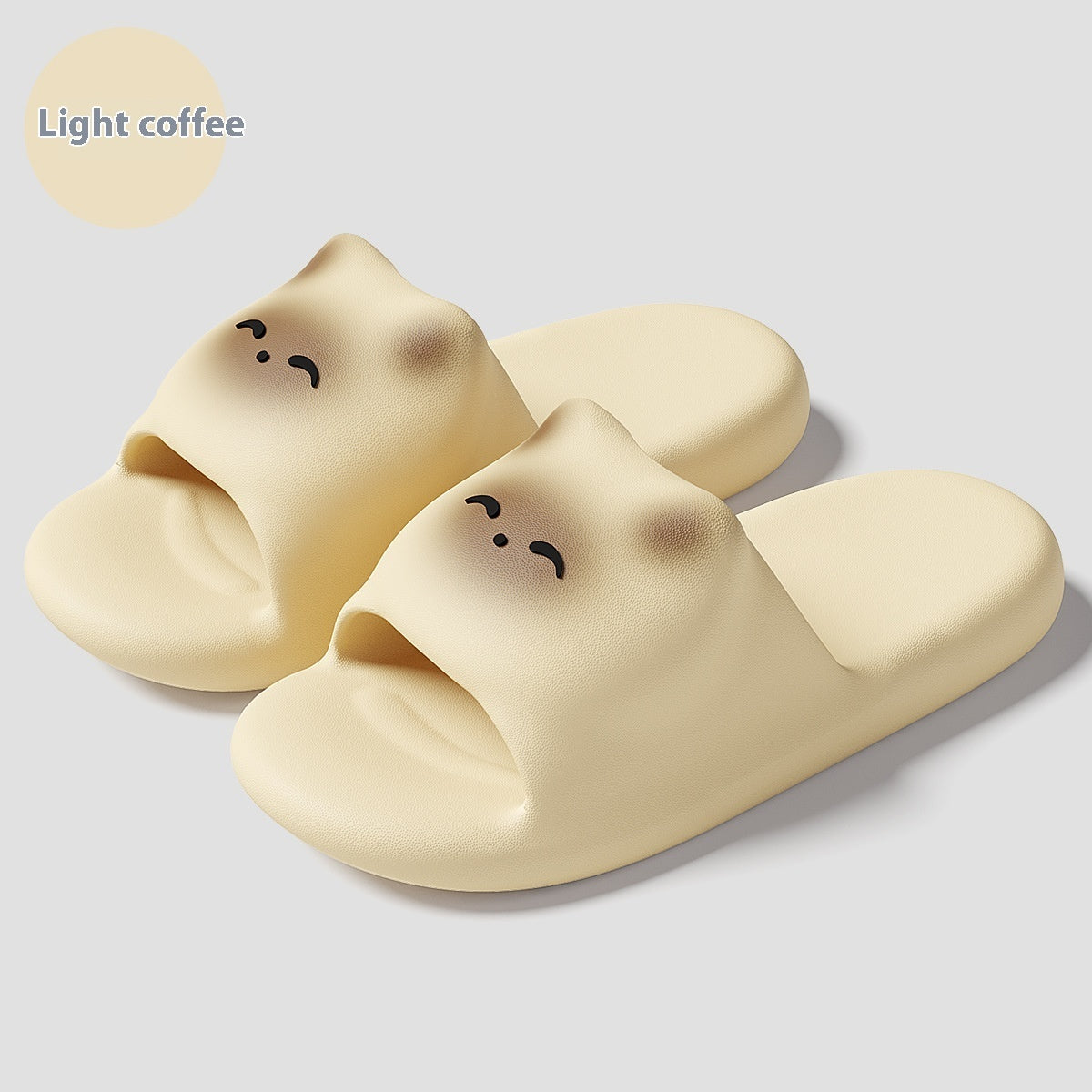 Cartoon Cat Home Non-slip Floor Bathroom Slippers