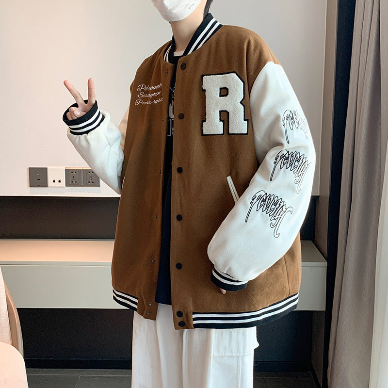Trendy Casual Sports Baseball Jacket