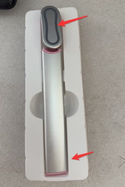 4-Color Electric Eye Massager with Red & Blue Light, Warmth & Vibration Therapy