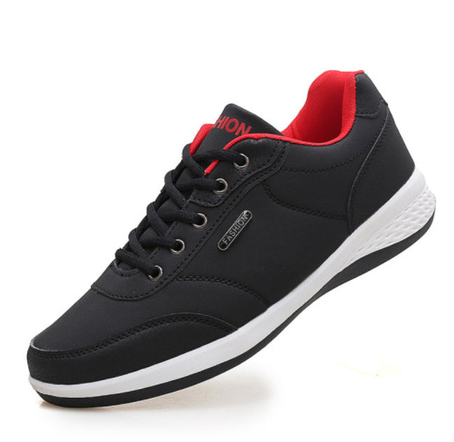 Men’s Microfiber Leather Casual Shoes FLats Sneakers