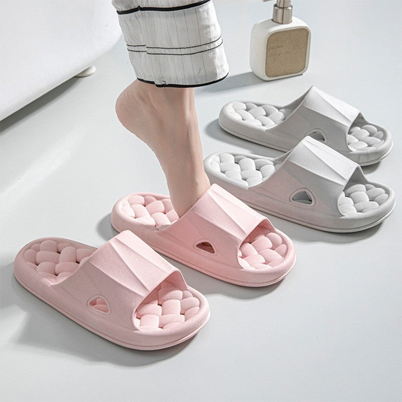 New Woven Texture Non-slip Slippers For Women