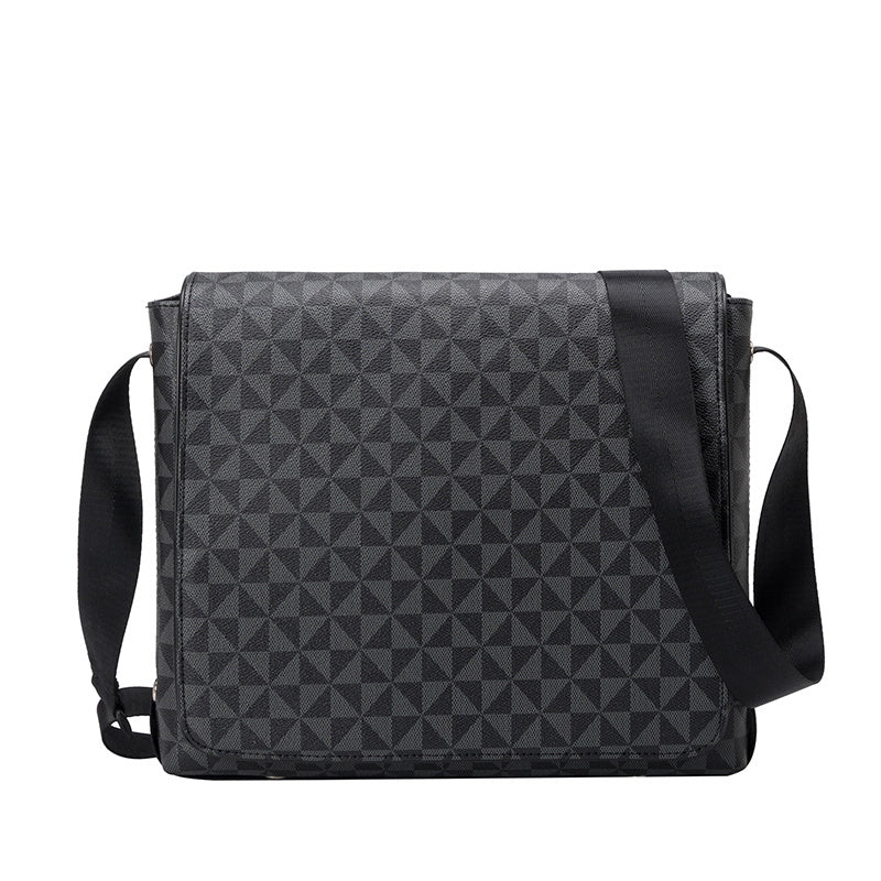 European And American Fashion Men's Flap Shoulder Bag