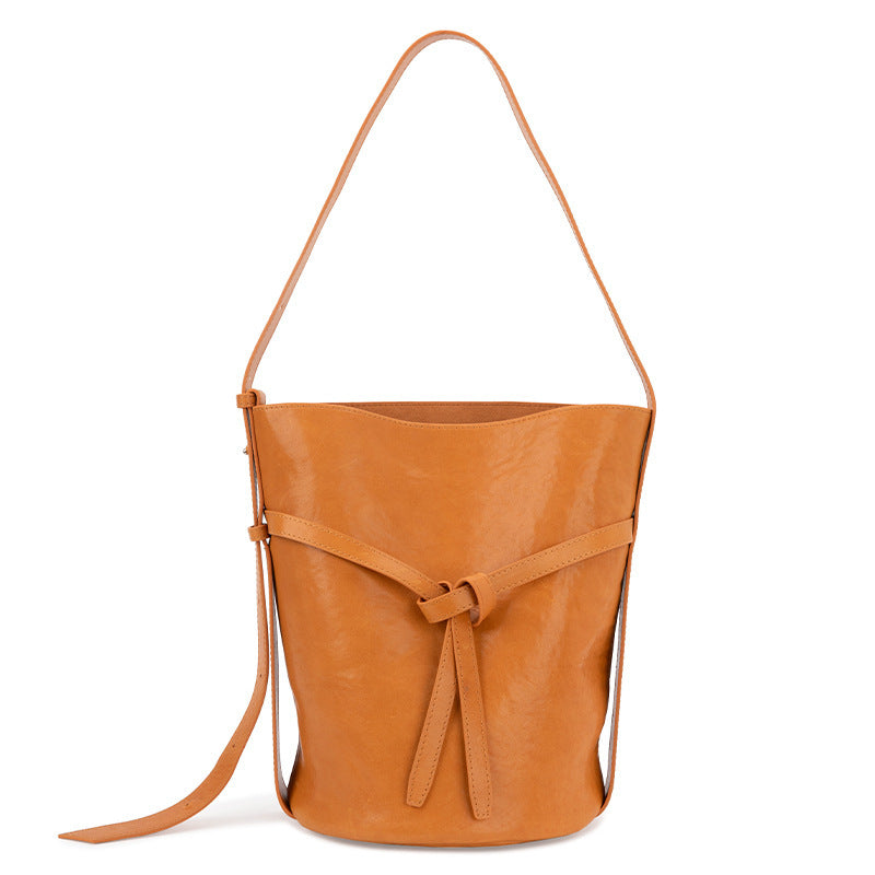 Fashion Personality Women's Retro Textured Shoulder Bag