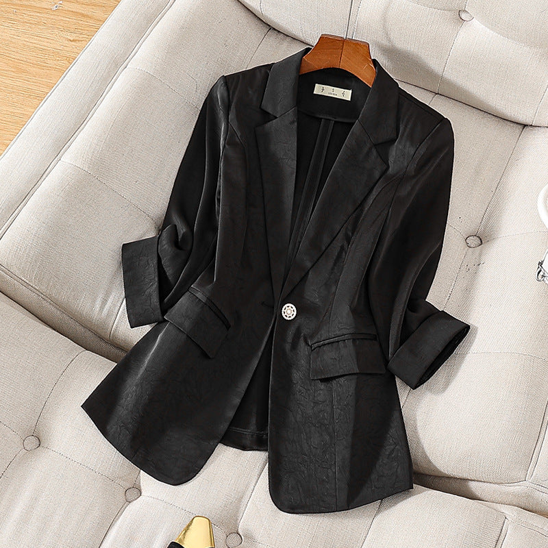 Suit Jacket For Women Spring And Summer Elegant High Sense Small Casual Suit Top