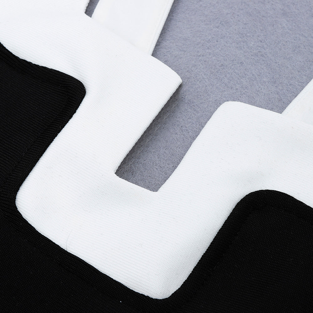 بدلة قفز واسعة الساقين بخصر عالٍ