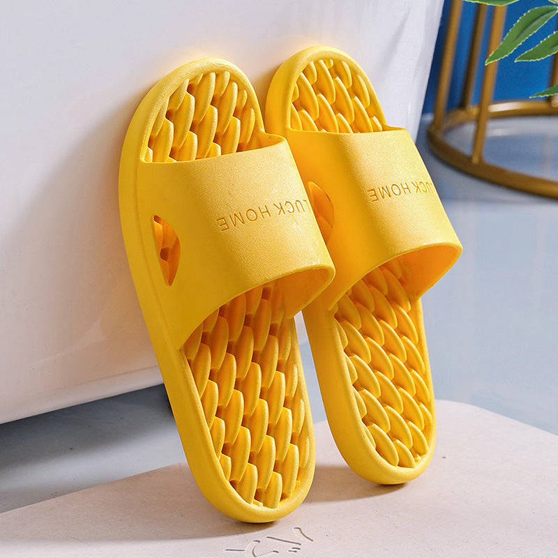Women's Home Indoor Non-slip Leaking Bathroom Slippers