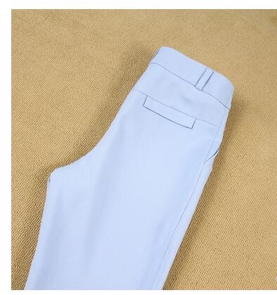 British Slim Light Blue Suit + 9 Pants Set