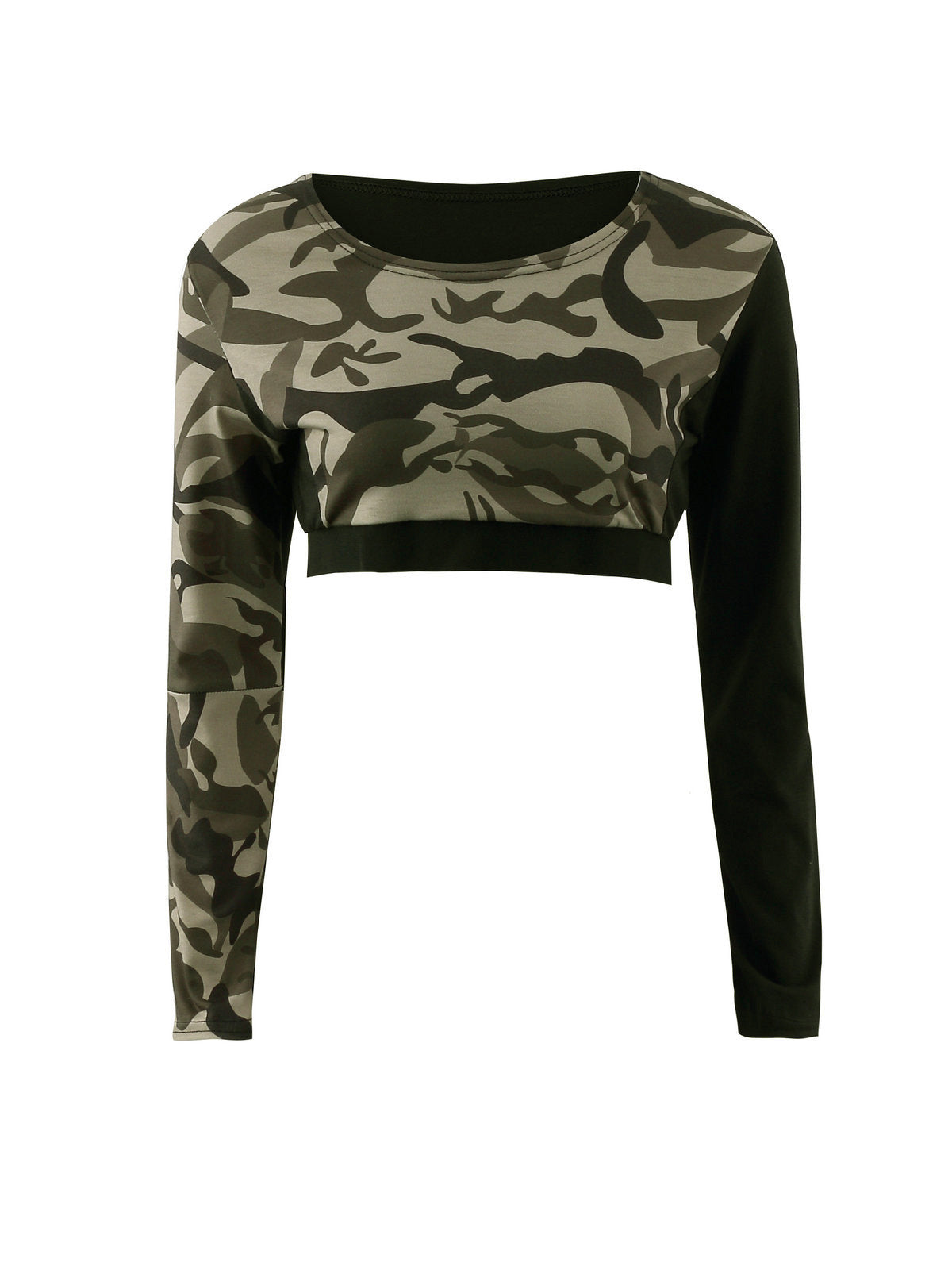 Stitching Camouflage Print Hip-lifting Sports Fitness Yoga Suit