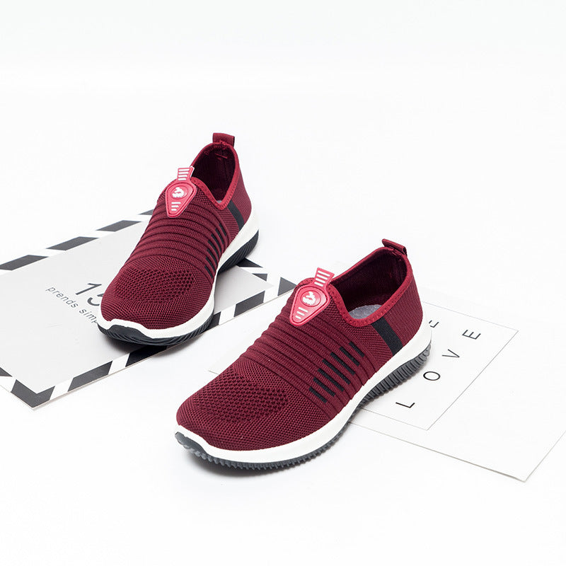 Breathable casual mesh running shoes