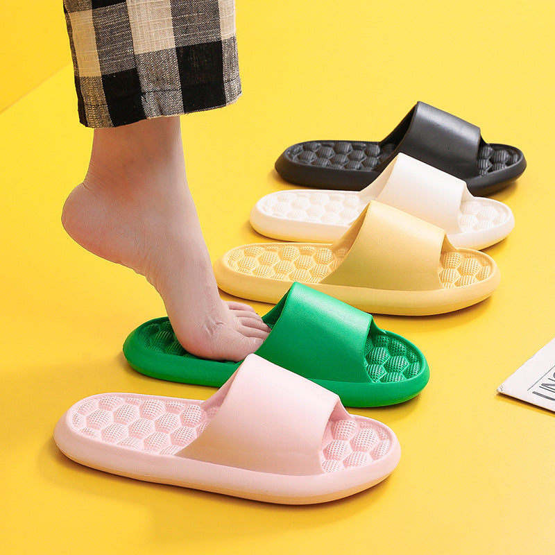 Summer Slippers Foot Massage Design Bathroom Slippers
